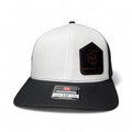 Cresco Labs Richardson 112 Trucker Hat - White w/ Black Patch