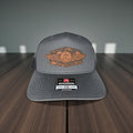 Richardson 112 Trucker Hat - Custom Leather Patch US Navy AC Naval Aircrew Wings
