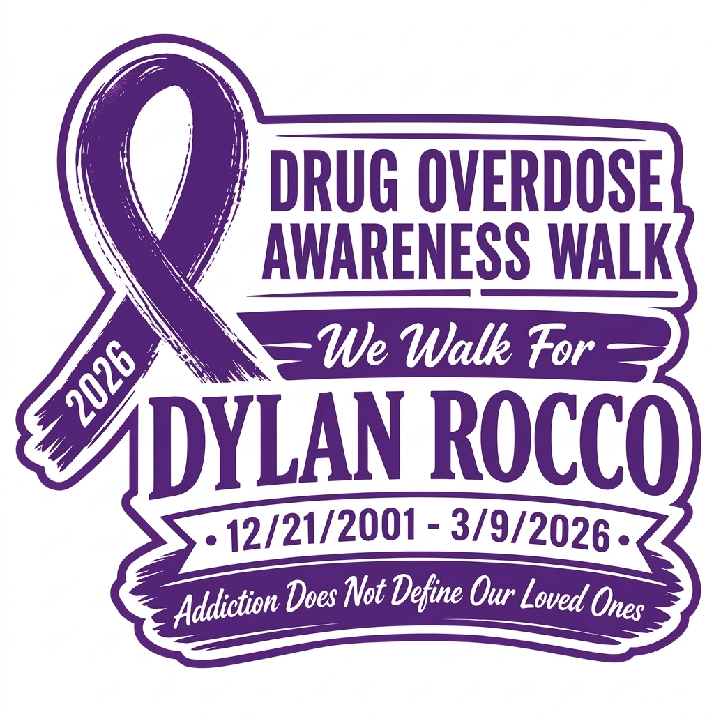 Overdose Awareness Month Memorial Sticker