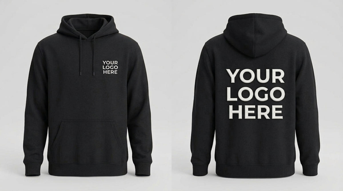 Your Logo Here Custom Hoodie